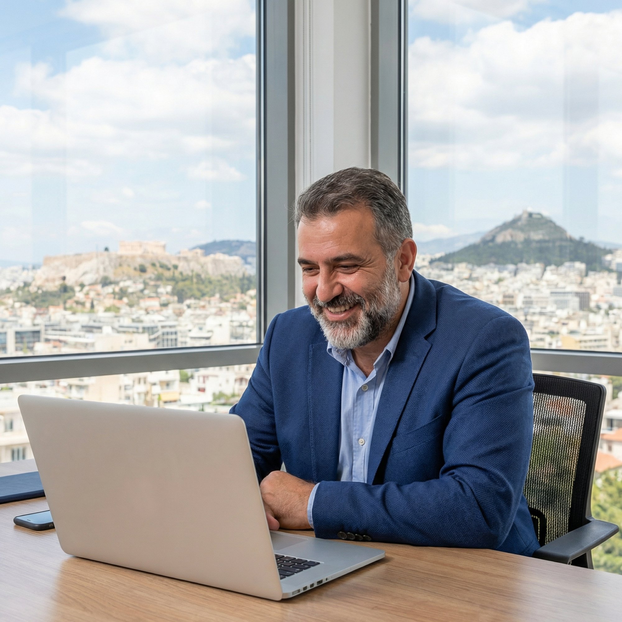 Greek businessman Athens